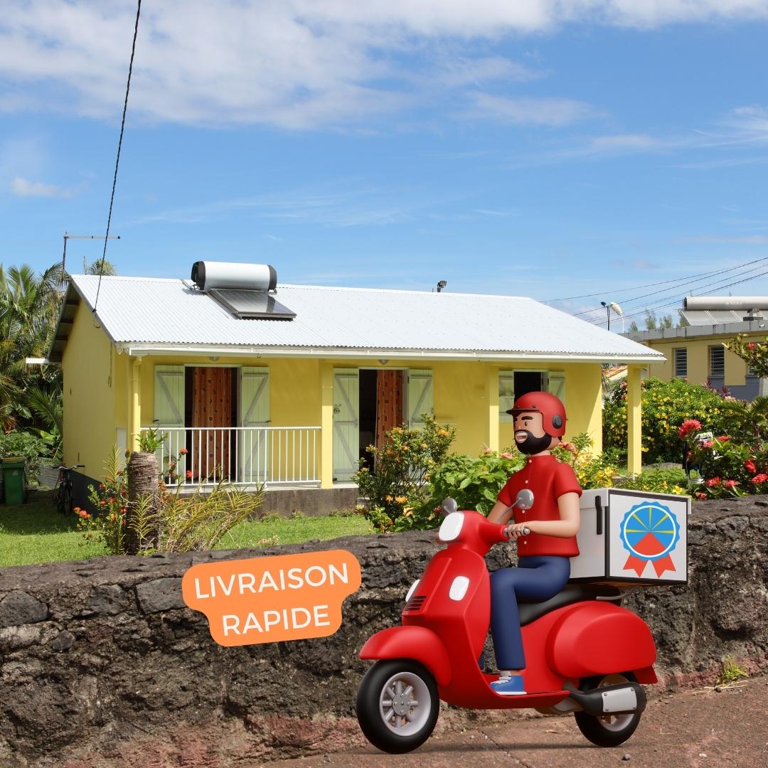 Livraison rapide dans l'île de la Réunion