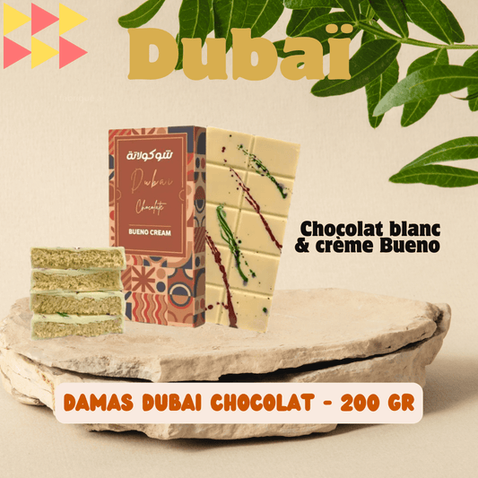 chocolat Blanc & Crème Bueno – Made in Dubai