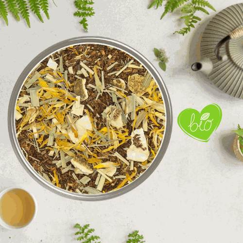 DOUCEUR D’AGRUMES – ROOIBOS CITRON BIO EN VRAC - Un voyage sensoriel à chaque gorgée