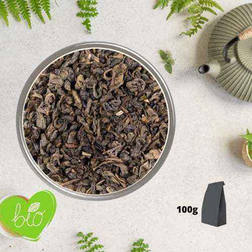 Thé vert de Marrakech - BIO 100g - Un voyage sensoriel à chaque gorgée