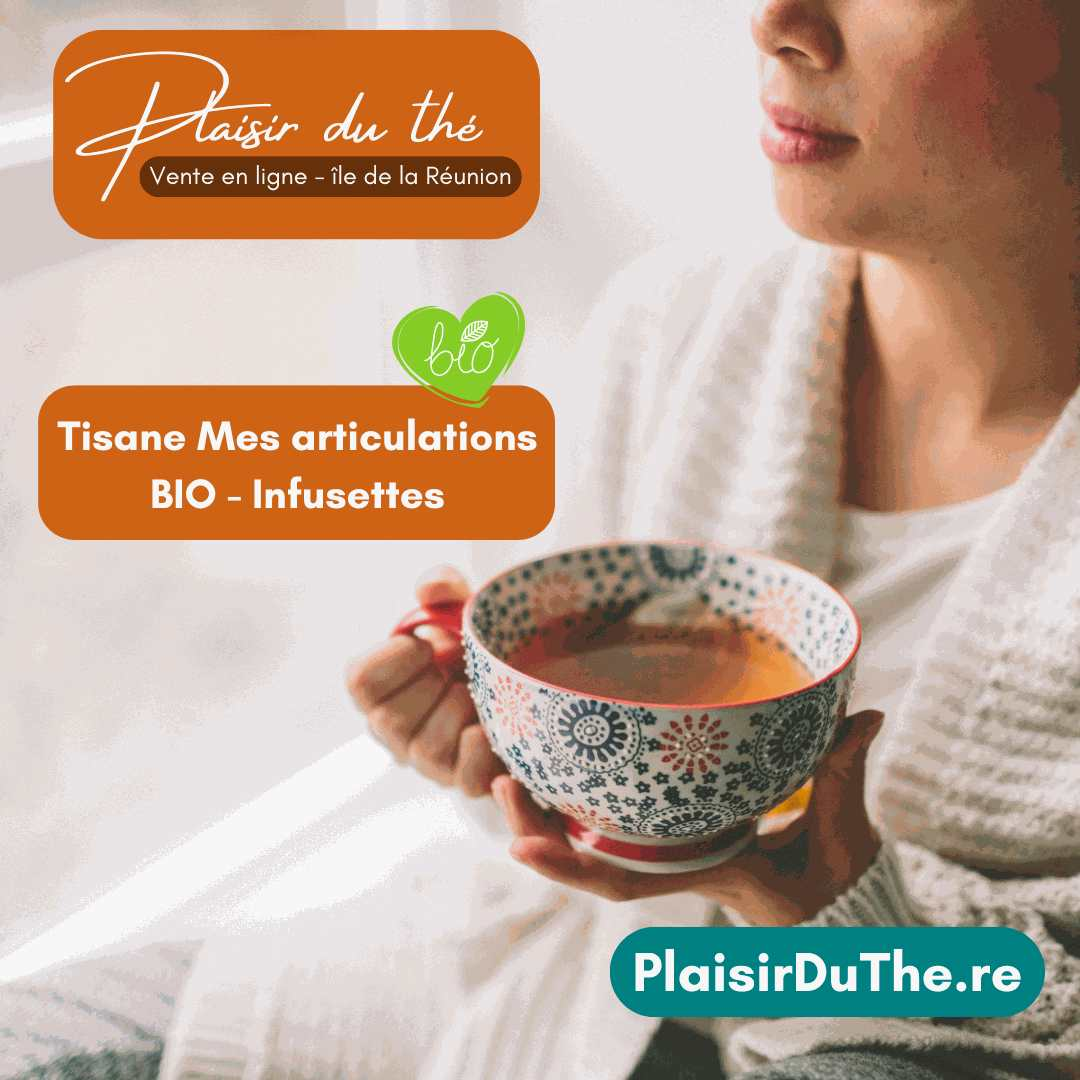 Tisane Mes articulations BIO - Infusettes - Un voyage sensoriel à chaque gorgée