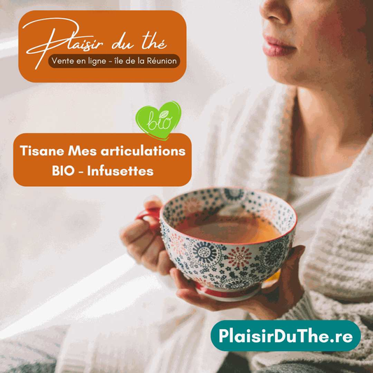 Tisane Mes articulations BIO - Infusettes - Un voyage sensoriel à chaque gorgée