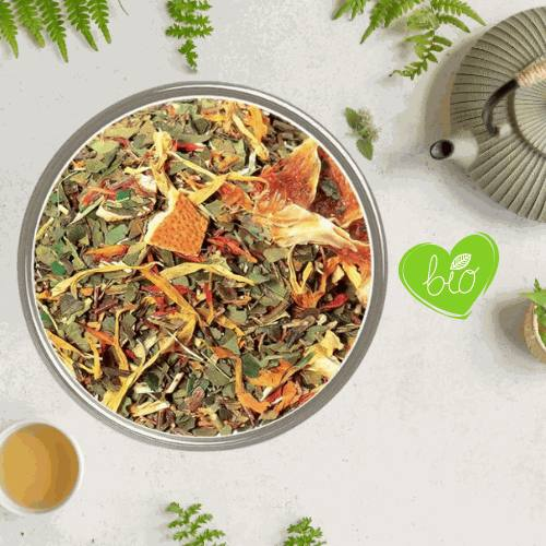 Zeste Vitalité – Maté Orange Rouge - BIO - Un voyage sensoriel à chaque gorgée