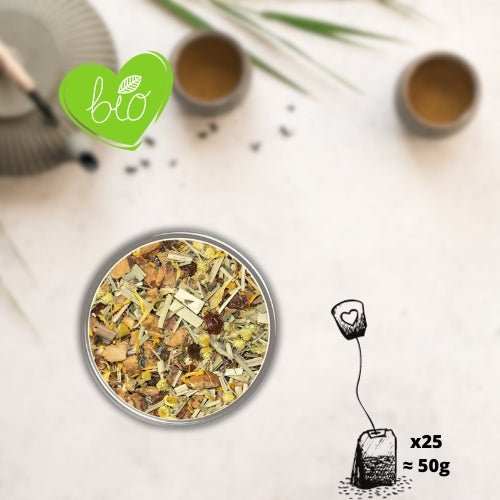 Tisane de la méditation BIO - Infusettes - Un voyage sensoriel à chaque gorgée