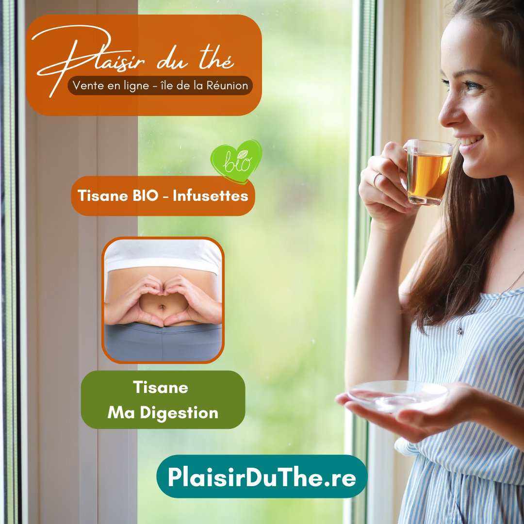 Tisane Ma digestion BIO - Infusettes - Un voyage sensoriel à chaque gorgée