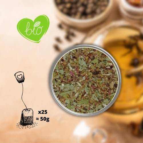 Tisane Mes jambes légères BIO - Infusettes - Un voyage sensoriel à chaque gorgée