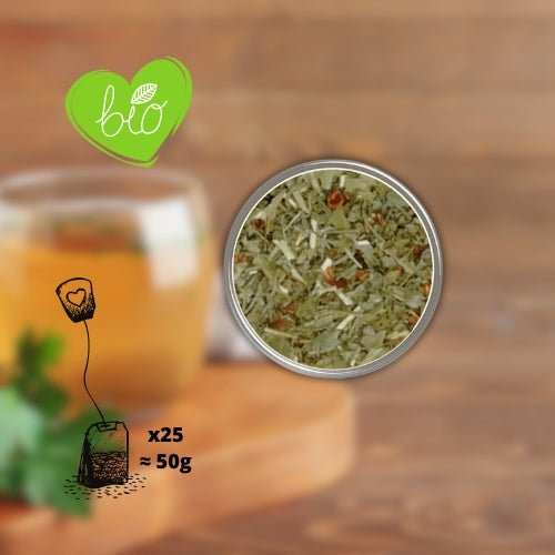 Tisane Mon transit BIO - Infusettes - Un voyage sensoriel à chaque gorgée