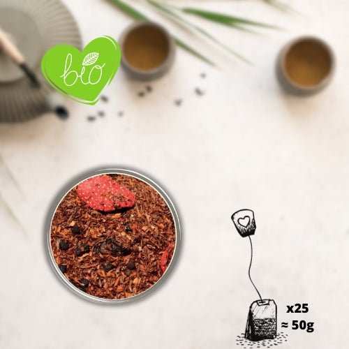 Rooibos (Baies sauvages) BIO - Infusettes - Un voyage sensoriel à chaque gorgée